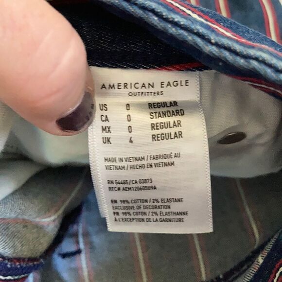 American Eagle Super Stretch Denim Skirt - Picture 7 of 7